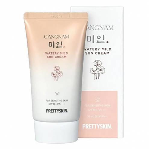 Kem chống nắng cấp nước Pretty Skin Gangnam Watery Mild Sun Cream