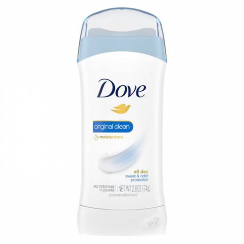 Lăn khử mùi nữ dạng sáp Dove Antiperspirant Deodorant Original Clean 74g (Mỹ)