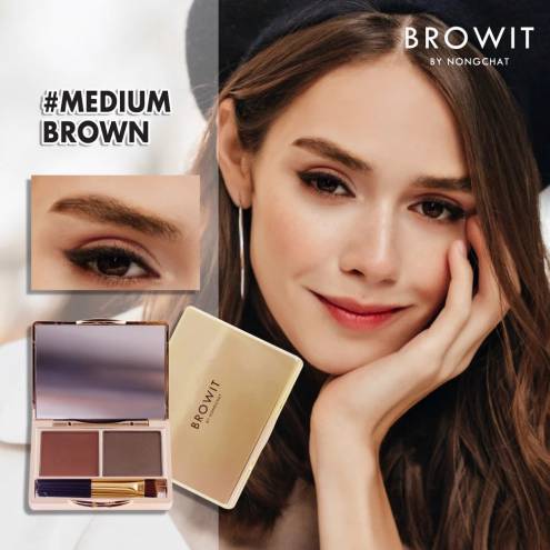 Bột Tán Mày Browit Nong Chat Easy Drawing Brow Shadow 