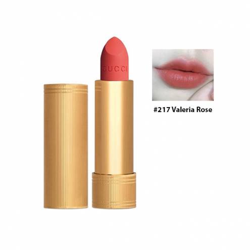 Son Thỏi Gucci Rouge A Levres Matte Lipstick #217 Valeria Rose 3.5g