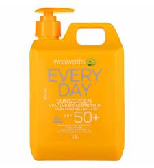 Kem Chống Nắng Woolworths Everyday Sunscreen SPF50+ 1000ml 