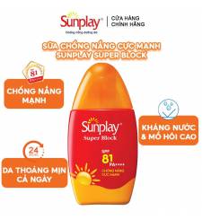 Sữa Chống Nắng Cực Mạnh Sunplay Super Block SPF81/PA++++