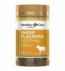 Viễn Uống Nhau Thai Cừu Healthy Care Sheep Placenta 5000mg 100 viên