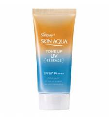 Tinh chất chống nắng hiệu chỉnh sắc da - Sunplay Skin Aqua Tone Up UV Essence Latte Beige (Bản Nhật) 