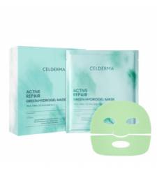 Mặt Nạ Dạng Thạch Tảo Xoắn Celderma Active Repair Green Hydrogel Mask  