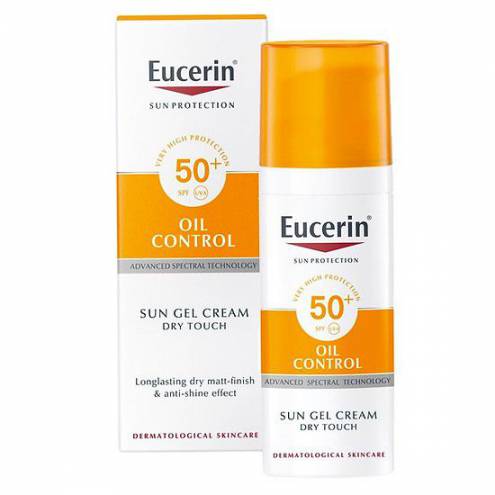 Kem Chống Nắng Cho Da Dầu Mụn Eucerin Sun Gel-Creme Oil Control Dry Touch SPF 50+ (50ml)