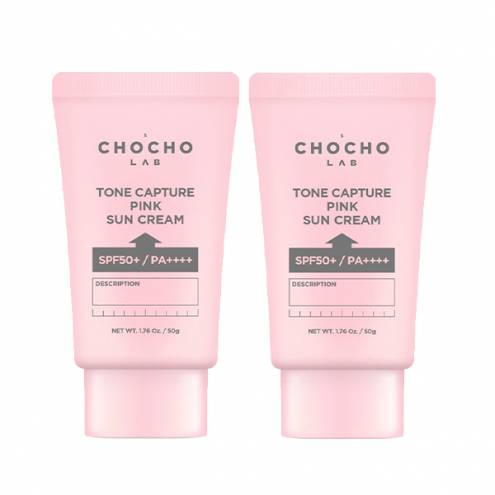 [50g] Kem Chống Nắng Nâng Tông, Bảo Vệ Da Hàn Quốc Chocho s Lab Tone Capture Pink Sun Cream SPF50+/PA++++