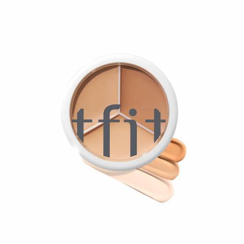 CHE KHUYẾT ĐIỂM TFIT CONCEALER THREE-COLOR PLATE15G