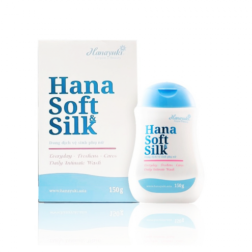 Dung Dịch Vệ Sinh Phụ Nữ Hana Soft Silk Hanayuki 
