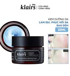 Kem Dưỡng Làm Dịu Và Phục Hồi Da Klairs Midnight Blue Calming Cream