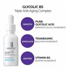 La Roche Posay Glycolic B5 10% Pure Glycolic Acid Serum - 30ml