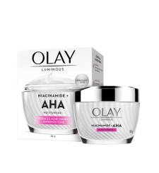 Kem Dưỡng Ẩm OLAY LUMINOUS NIACINAMIDE AHA Sáng Da, Mờ Thâm Mụn 50G
