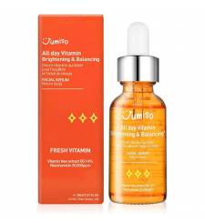 TINH CHẤT DƯỠNG TRẮNG SÁNG DA Jumiso All Day Vitamin Brightening & Balancing Facial Serum