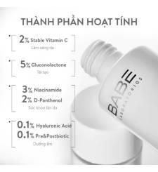 Nước Hoa Hồng Babe Depigment Lotion Glow 150ml