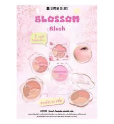 Má hồng SIVANNA Blossom Blush 3 ô - HF239