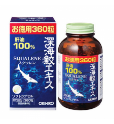 Viên Uống Sụn Cá Mập Orihiro Squalene (360 viên)