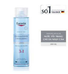 Tẩy trang Eucerin DermatoClean Hyaluron Sensitive Skin 400ml