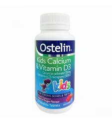Viên nhai Ostelin Kids Calcium & Vitamin D3 cho bé 90 viên