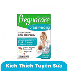 Vitamin Lợi Sữa Pregnacare Breast Feeding Anh 84 Viên