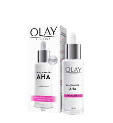 Super Serum Olay Luminous Niacinamide + Aha Dưỡng Sáng Da, Mờ Thâm Mụn 30Ml