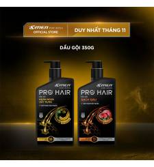 Dầu gội thảo dược Xmen for Boss Pro Hair 350g-Chiết xuất Nhân sâm/ Nấm linh chi