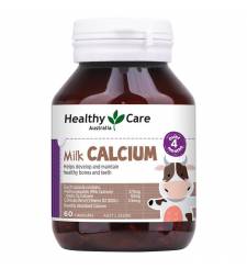 Viên Uống Milk Calcium Healthy Care Bổ Sung Canxi Cho Trẻ 