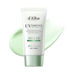  Kem chống nắng nâng tone, dịu da d'Alba Waterfull Tone Up Green Correcting Sun Cream SPF50+ PA++++ 50ml