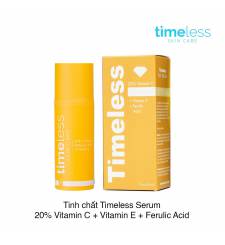  Tinh Chất Trị Thâm, Dưỡng Trắng Da Timeless 20% Vitamin C + E Ferulic Acid Serum 30ml 