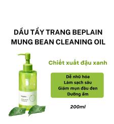 Beplain Dầu tẩy trang Mung Bean Cleansing Oil 200ml