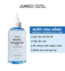 Nước Hoa Hồng Jumiso Waterfull Hyaluronic Acid Toner Dưỡng Ẩm, Làm Dịu Và Phục Hồi 250ml