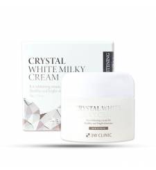 Kem Dưỡng Trắng 3W Clinic Crystal White Milky Cream 50g 