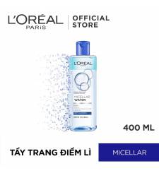 Nước Tẩy Trang Làm Sạch Sâu L’Oreal Micellar Water 3-in-1 Deep Cleansing (400ml)