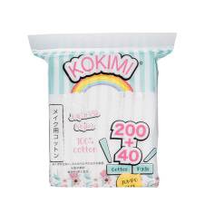Bông Tẩy Trang Hình Vuông Mihoo Kokimi Cotton Pads 240 Miếng 