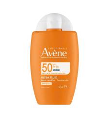 Kem chống nắng cho da nhạy cảm, da thường Avene Ultra Fluid Invisible SPF50 50ml
