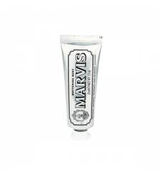 Kem đánh răng Marvis Whitening Mint Toothpaste màu bạc làm trắng răng 25ml