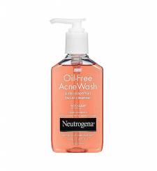 Sữa Rửa Mặt Dành Cho Da Mụn Sưng Viêm Neutrogena Oil-Free Acne Wash Pink Grapefruit Facial Cleanser 