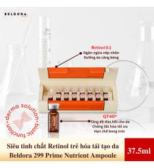 [15 Chai X 2.5ml] Siêu Tinh Chất Retinol Giúp Trẻ Hóa, Tái Tạo Da Beldora 299 Prime Nutrient Ampoule