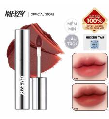 [Mery Glam Vỏ Bạc] Son Kem Lì Mềm Mịn, Lâu Trôi Merzy The Glam Mellow Tint 4g