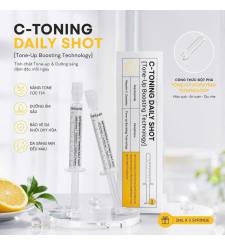 Set 2 ống tinh chất dưỡng trắng da C-Toning Daily Shot Hàn Quốc