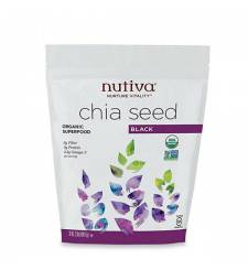 Hạt Chia Đen Hữu Cơ Nutiva Organic Chia Seed Black (907g)