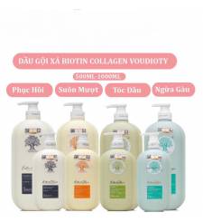 [PHIÊN BẢN 2024] Dầu gội xả Biotin Collagen Voudioty 500ML - 1000ML