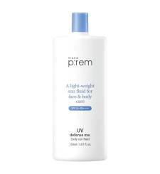Kem Chống Nắng Make p:Rem Dạng Lai Mỏng Nhẹ 150ml UV Defense Me. Daily Sun Fluid