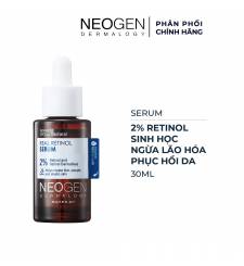 Serum Retinol 2% Hoạt Chất Sinh Học Tự Phục Hồi Neogen Dermalogy Real Retinol Serum 30ml