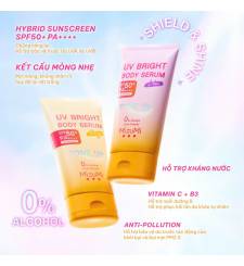 MIZUMI Kem Chống Nắng Mizumi UV Bright Body Serum SPF50+ PA++++ 120ml