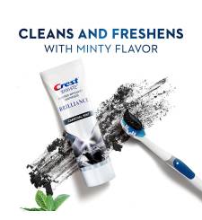  Kem Đánh Răng Than Tre Crest 3D White Brilliance Charcoal Mint Toothpaste