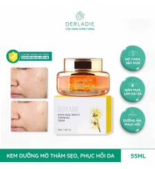 Kem Dưỡng Dạng Gel Cấp Ẩm Chăm Sóc Da Mụn, Mờ Thâm, Sẹo Derladie Witch Hazel Perfect Vitamin Gel Cream 55ml