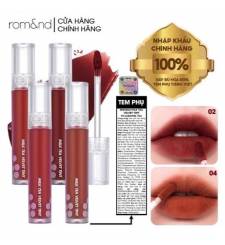 [Màu 1-4] Son Kem Lì, Mịn Mượt Như Nhung Romand Milk Tea Velvet Tint 4.4g - date 2025