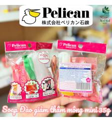 SET MINI SOAP TRỊ THÂM MÔNG PELICAN NHẬT 35G 