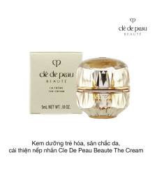 Kem dưỡng trẻ hóa, săn chắc da, cải thiện nếp nhăn Cle De Peau Beaute The Cream 5ml
