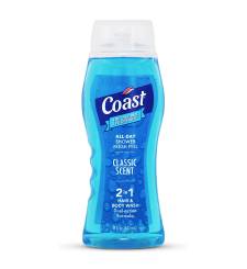 Sữa Tắm Gội Coast Dành Cho Nam 532ml Classic Scent Hair & Body Wash